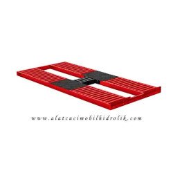 Papan Hidrolik Type H – Platform Cuci Mobil Kuat & Stabil (Tanpa Mesin)