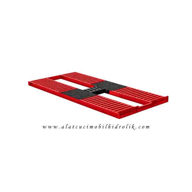 Papan Hidrolik Type H – Platform Cuci Mobil Kuat & Stabil (Tanpa Mesin)