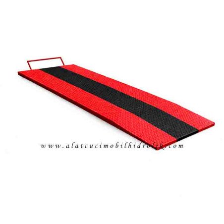 Papan Hidrolik Motor – Platform Cuci Motor Kuat & Anti Slip
