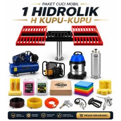Paket Usaha Cuci Mobil 1 Hidrolik H Kupu-Kupu | Terlengkap & Bergaransi
