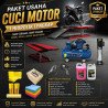 Paket Usaha Cuci Motor 1 Hidrolik Lengkap Siap Usaha